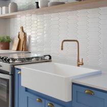 Cuba Cozinha Farm Sink Padrão 65 Cm Estilo Fazenda Avental Cuba Cozinha Farm Sink Padrão 65 Cm Estilo Fazenda Avental