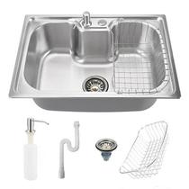 Cuba Cozinha Gourmet Aço Inox Luxo Com Acessórios 60 X 42 Cm Brinovar