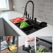 Cuba Cozinha Gourmet Com Acessórios Completa Inox Grafite Cuba Cozinha Gourmet Com Acessórios Completa Inox Grafite