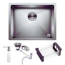Cuba Cozinha Gourmet Em Inox 50x40cm Escorredor Dispenser Cuba Cozinha Gourmet Em Inox 50x40cm Escorredor Dispenser