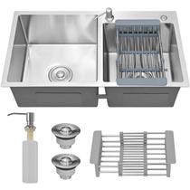 Cuba Cozinha Gourmet Pia Aço Inox Dupla Quadrada Acessórios Cuba Cozinha Gourmet Pia Aço Inox Dupla Quadrada Acessórios