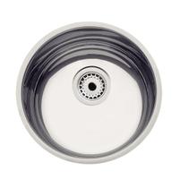 Cuba Cozinha Redonda De Embutir Aço Inox Polido 30 BL Com Válvula E Sifão Luna Tramontina Cuba Cozinha Redonda De Embutir Aço Inox Polido 30 BL Com Válvula E Sifão Luna Tramontina
