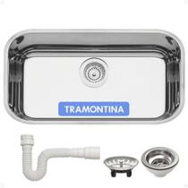 Cuba Cozinha Tramontina 56x34x17 Inox Lavínia Prime Alto Brilho Cuba Cozinha Tramontina 56x34x17 Inox Lavínia Prime Alto Brilho