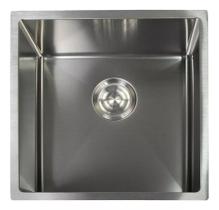 Cuba de aco inox 201 premium 440x440x215mm espessura 0.8mm acabamento escovado br cubas