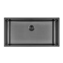 Cuba de Aço Inox 304 Black Matte + Válvula - Ref. 952307