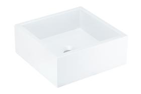 Cuba de Apoio Banheiro Pérola Pedra 30x30 cm Cuba de Apoio Banheiro Pérola Pedra 30x30 cm