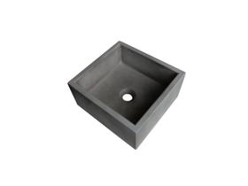 Cuba de Apoio Banheiro Pérola Pedra 30x30cm Concreto Cuba de Apoio Banheiro Pérola Pedra 30x30cm Concreto