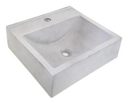 Cuba de Apoio Banheiro Roma Pedra 39x35 Concreto Cuba de Apoio Banheiro Roma Pedra 39x35 Concreto