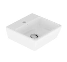 Cuba De Apoio Bari Branca Com Mesa 35 X 35 Cm Japi