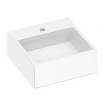 Cuba de Apoio Basic Quadrada Valvula Oculta 7/8 com Mesa Cuba de Apoio Basic Quadrada Valvula Oculta 7/8 com Mesa