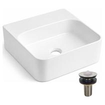 Cuba de Apoio com Mesa 35x35 Versa + Válvula Inox Flvx Hidro Cuba de Apoio com Mesa 35x35 Versa + Válvula Inox Flvx Hidro
