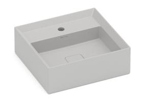 Cuba de Apoio com Mesa P6 Platinum Roca Cinza/Stone