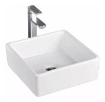 Cuba De Apoio De Cerâmica Branca 38cm. Cuba De Apoio De Cerâmica Branca 38cm.