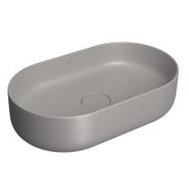 Cuba De Apoio Deca Oblonga 50cm Cinza Antracite L.14050.85 Cuba De Apoio Deca Oblonga 50cm Cinza Antracite L.14050.85