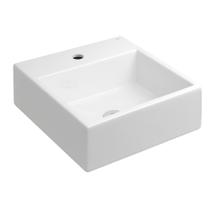 Cuba de Apoio Deca Quadrada Com Mesa 41cm Branco
