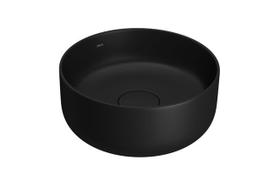 Cuba de Apoio Deca Redonda 30cm Slim - Ebano Fosco L 12030.94