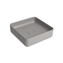Cuba De Apoio Deca Slim 40X40 L.11040.85 Quadrada Soft Antracite Cuba De Apoio Deca Slim 40X40 L.11040.85 Quadrada Soft Antracite