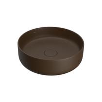 Cuba De Apoio Deca Slim 40X40 L.12040.22 Redonda Marrom Fosco Cuba De Apoio Deca Slim 40X40 L.12040.22 Redonda Marrom Fosco