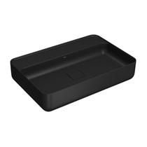 Cuba de Apoio Deca Slim 60x40 L.13060.M.94 Retangular com Mesa Ébano Fosco