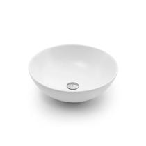 Cuba de Apoio Docol 40x40 970826 Redonda Branca Esmaltada