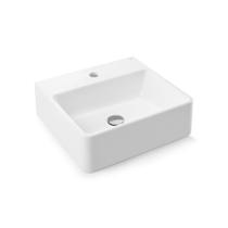 Cuba de Apoio Docol 42x39 1667826 Retangular com Mesa Branca Esmaltada Cuba de Apoio Docol 42x39 1667826 Retangular com Mesa Branca Esmaltada