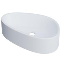 Cuba de Apoio Gota Para Banheiro Lavabo C01 BG43W Branca Matte Fosca - Lyam Cuba de Apoio Gota Para Banheiro Lavabo C01 BG43W Branca Matte Fosca - Lyam