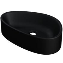 Cuba De Apoio Gota Para Banheiro Lavabo C01 Bg43w Preto Matte Fosca - Lyam Cuba De Apoio Gota Para Banheiro Lavabo C01 Bg43w Preto Matte Fosca - Lyam