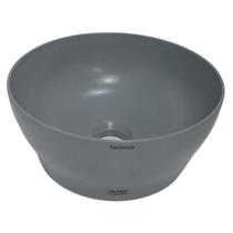 Cuba de apoio linha rubi tassa red cinza stone acetinado lavabo banheiro