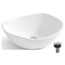 Cuba de Apoio Oval 42x38 Versa Com Válvula Flvx Hidro Inox Cuba de Apoio Oval 42x38 Versa Com Válvula Flvx Hidro Inox