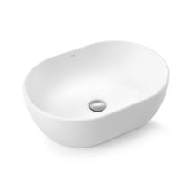 Cuba de Apoio Oval 48,5x35x13,5cm Luxo Docol Branco