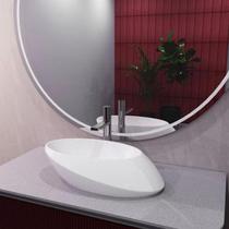 Cuba de Apoio Oval 53x32x14cm Vulcano