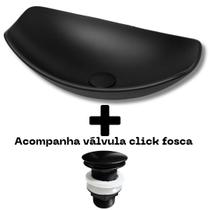 Cuba de Apoio Oval Chanfrada Vidro Banheiro Lavabo + Válvula Click Up Cuba de Apoio Oval Chanfrada Vidro Banheiro Lavabo + Válvula Click Up