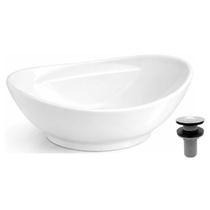 Cuba de Apoio Oval De Mesa 59x39 Versa Com Válvula FlvxHidro Cuba de Apoio Oval De Mesa 59x39 Versa Com Válvula FlvxHidro