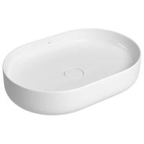 Cuba De Apoio Oval Slim Branco Deca 60 cm Cuba De Apoio Oval Slim Branco Deca 60 cm