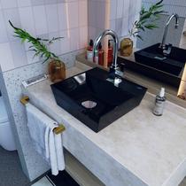 Cuba de Apoio para Banheiro Aq33 Angular Volcano