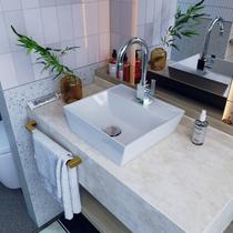 Cuba de Apoio para Banheiro Aq33 Angular Volcano