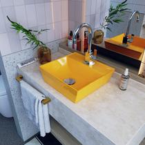 Cuba de Apoio para Banheiro Aq33 Angular Volcano