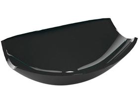 Cuba de apoio para banheiro Barril Vidro Temperado 10Mm Banheiro 39X28 Preta 4022 cuba sobrepor