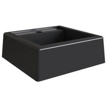 Cuba De Apoio Para Banheiro Em Marmore Sintetico 94101 Preto PP