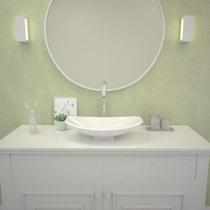 Cuba de Apoio para Banheiro L45 Lux Canoa Compace