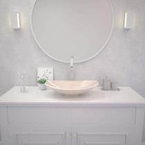 Cuba de Apoio para Banheiro L45 Lux Canoa Compace