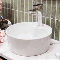 Cuba de Apoio para Banheiro/lavabo Cerâmica Redondo 36cm Manplex Cuba de Apoio para Banheiro/lavabo Cerâmica Redondo 36cm Manplex