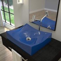 Cuba de Apoio para Banheiro Ml44w Retangular Folha Compace Cuba de Apoio para Banheiro Ml44w Retangular Folha Compace