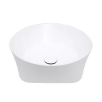 Cuba de Apoio para Banheiro Oval Louça Cerâmica Urban Pingoo.casa - Branco