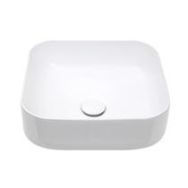 Cuba De Apoio Para Banheiro Quadrada Louça Cerâmica Lazulita - Branco Cuba De Apoio Para Banheiro Quadrada Louça Cerâmica Lazulita - Branco