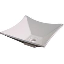 Cuba de Apoio Para Banheiro Quadrada Lux Bege - Lyam Decor
