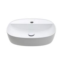 Cuba de Apoio para Banheiro Retangular Louça Cerâmica Cianita Pingoo.casa - Branco Cuba de Apoio para Banheiro Retangular Louça Cerâmica Cianita Pingoo.casa - Branco