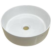 Cuba De Apoio Pia Banheiro Redonda Louça 35cm Branca ICA25 Icasa Cuba De Apoio Pia Banheiro Redonda Louça 35cm Branca ICA25 Icasa