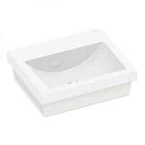 Cuba De Apoio Q7 Com Mesa Branco Incepa 41x34cm Cuba De Apoio Q7 Com Mesa Branco Incepa 41x34cm