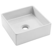 Cuba de Apoio Quadrada 30cm Branca - ICA1700 - ICASA Cuba de Apoio Quadrada 30cm Branca - ICA1700 - ICASA